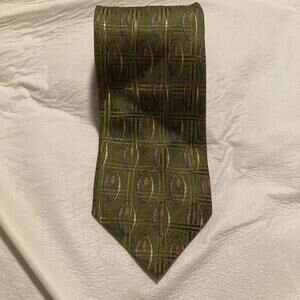 NWOT Villa Bolgheri Green Tie